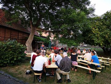 Gartenkonzert, musikalische Lesung mit Paul D. Bartsch